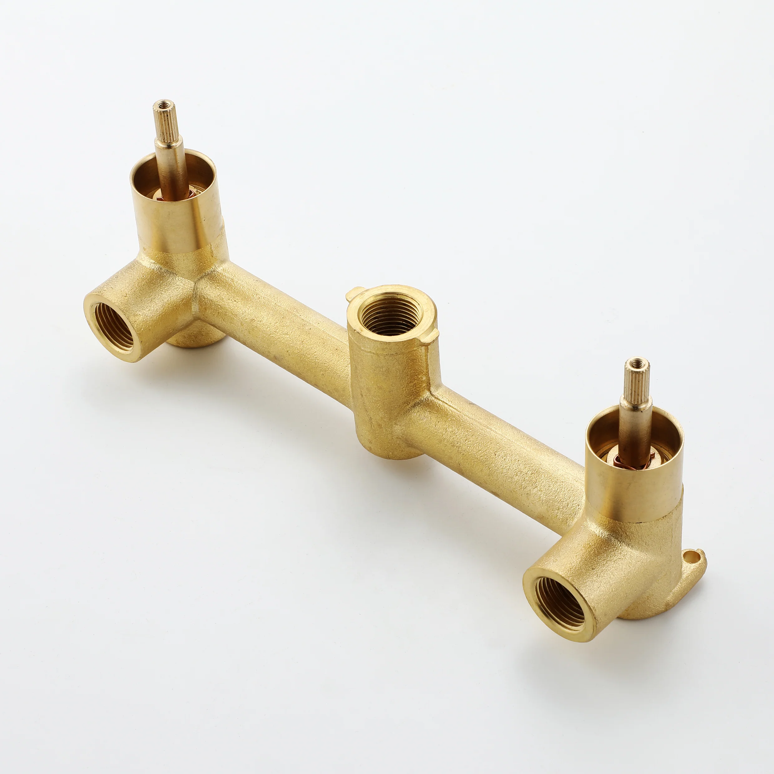 Brushed Nickel Wall Mount Waterfall Bathroom Sink Faucet with Overflow Brass Pop-Up Drain - Image 10