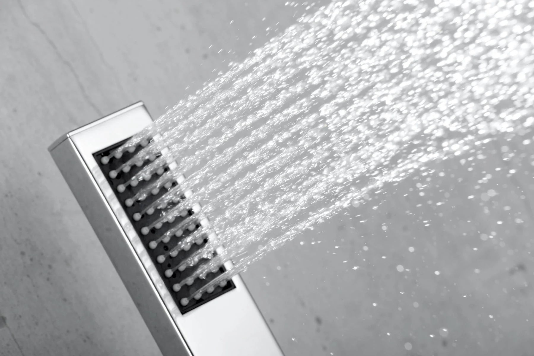 Chrome ceiling mount 20 inch or 24 inch rainfall shower head system 3 way thermostatic shower faucet with wall mount 6 inch high water pressure regular shower head - Image 11