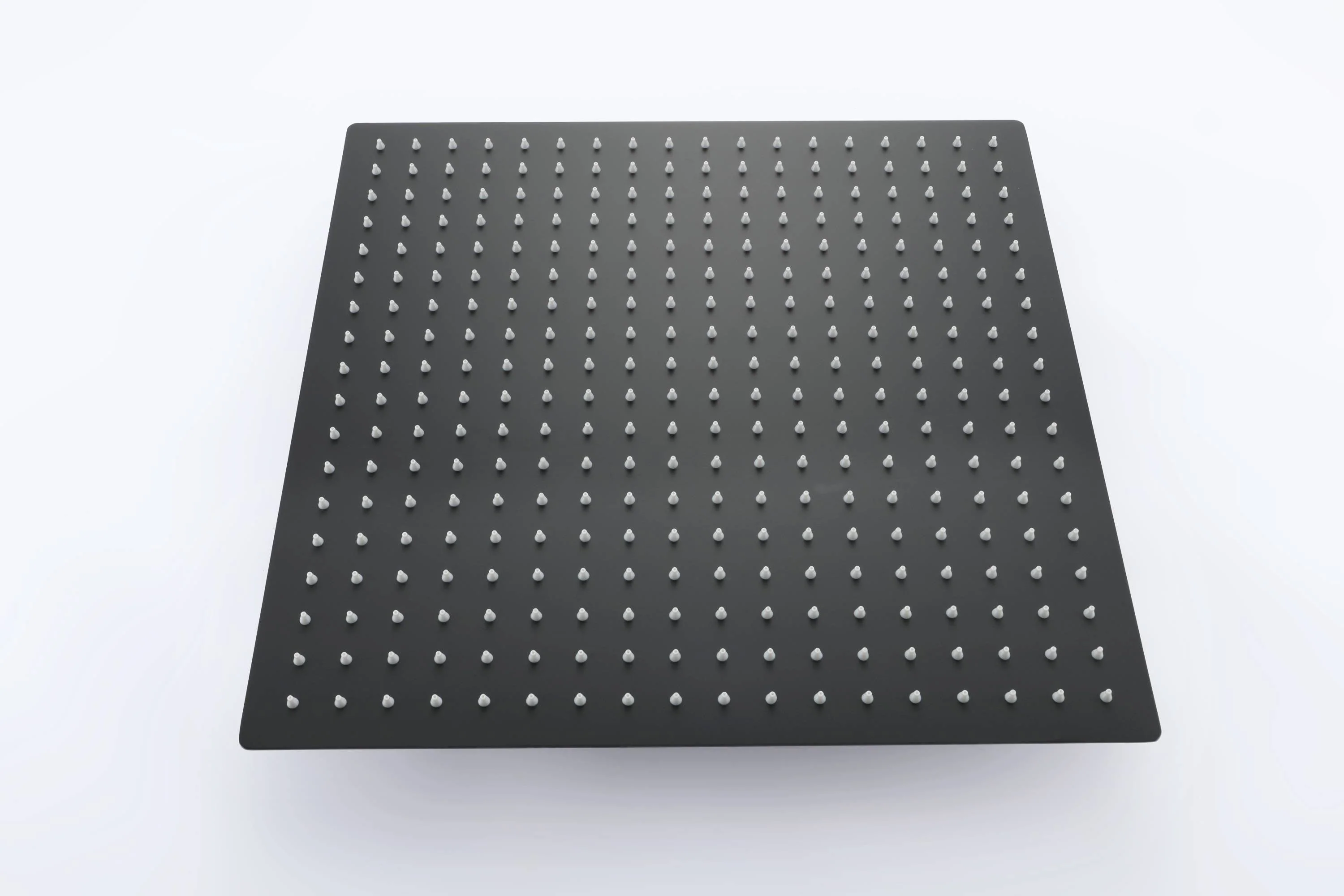 Matte Black Wall Mount 6" Regular Shower Head with 12" or 16" Rainfall Head, 3-Way Thermostatic System - Image 19