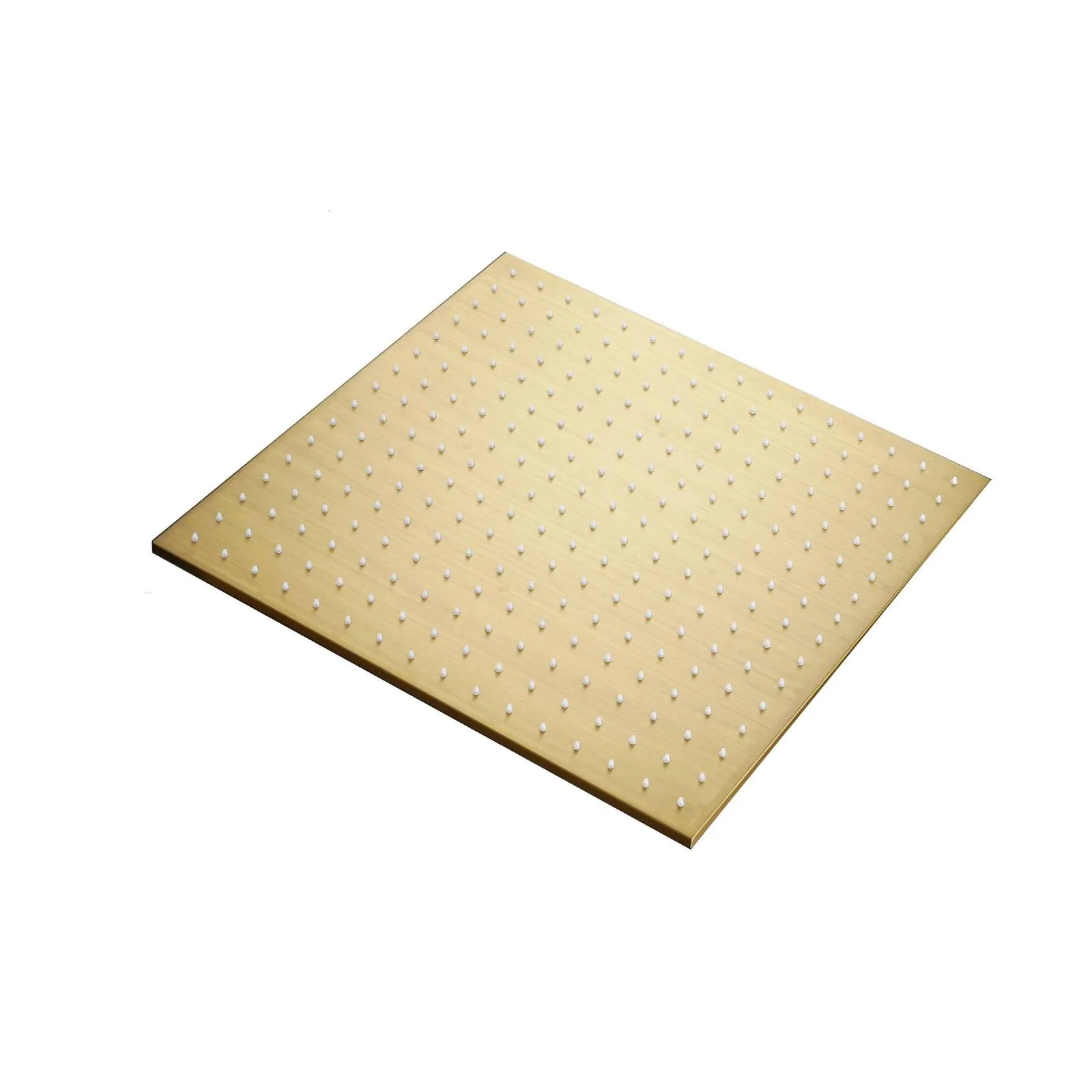 Brushed Gold 20-Inch Ceiling Mounted Rainfall Shower Head: 3 LED Colors and Classic Elegance - Image 3