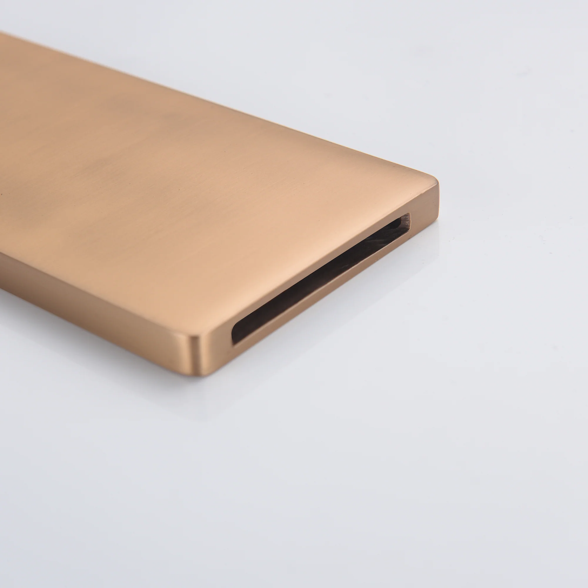 Rose Gold Freestanding Bathtub Faucet Tub Filler: Featuring a Waterfall Design and Floor Mount for a Serene Experience - Image 3