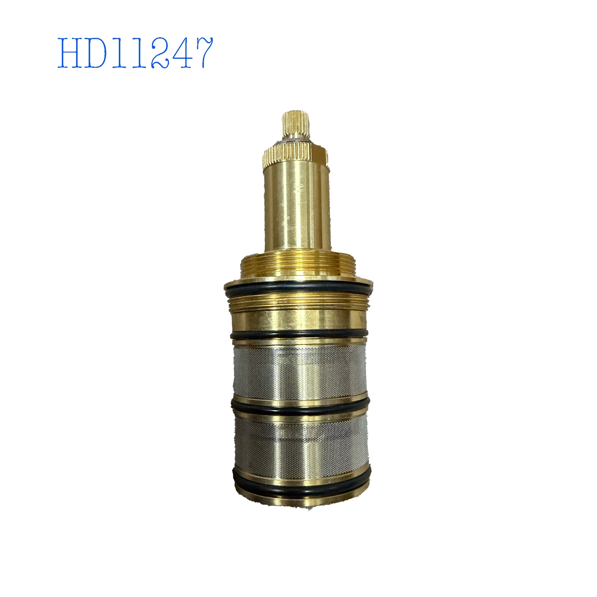High water flow brass cartridge for thermostatic rough in valve - Image 2