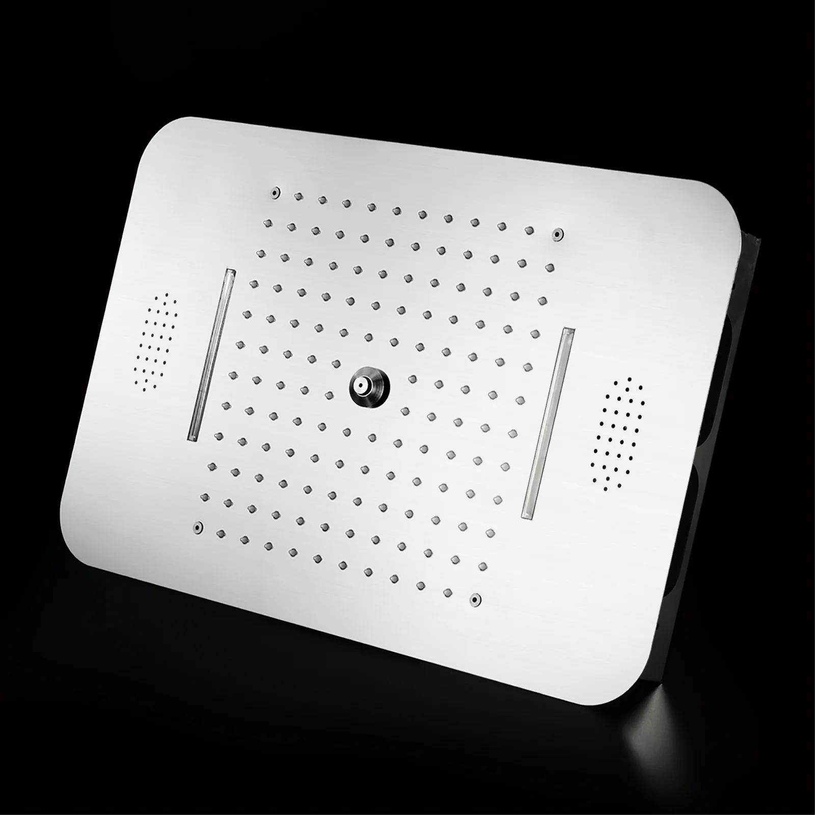 23'' X 15'' Flush-mount 64 LED Shower Head rainfall waterfall mist 3 functions - Image 20