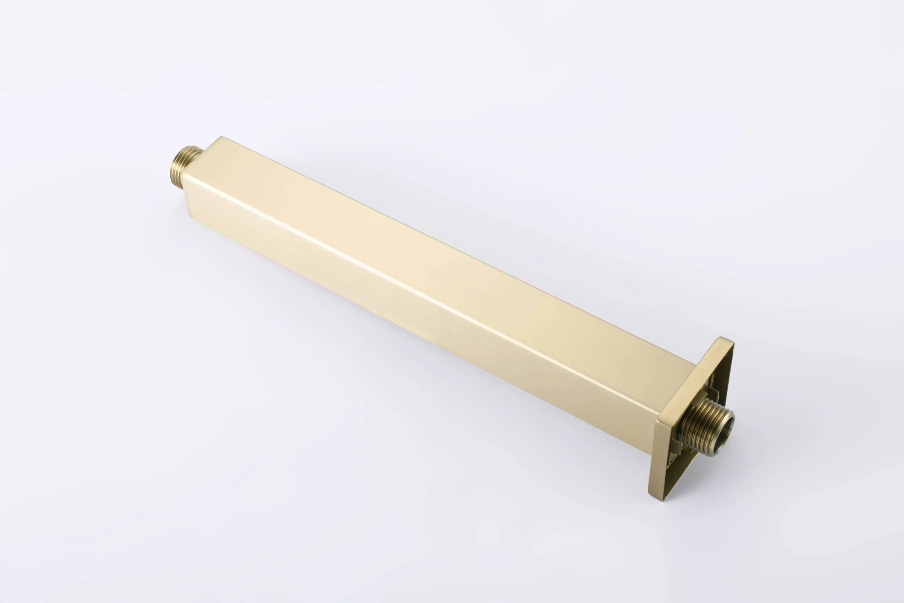 Brushed gold Ceiling mount rainfall shower head 3 way Thermostatic Shower system with 6 inch high water pressure shower head wall mount - Image 25