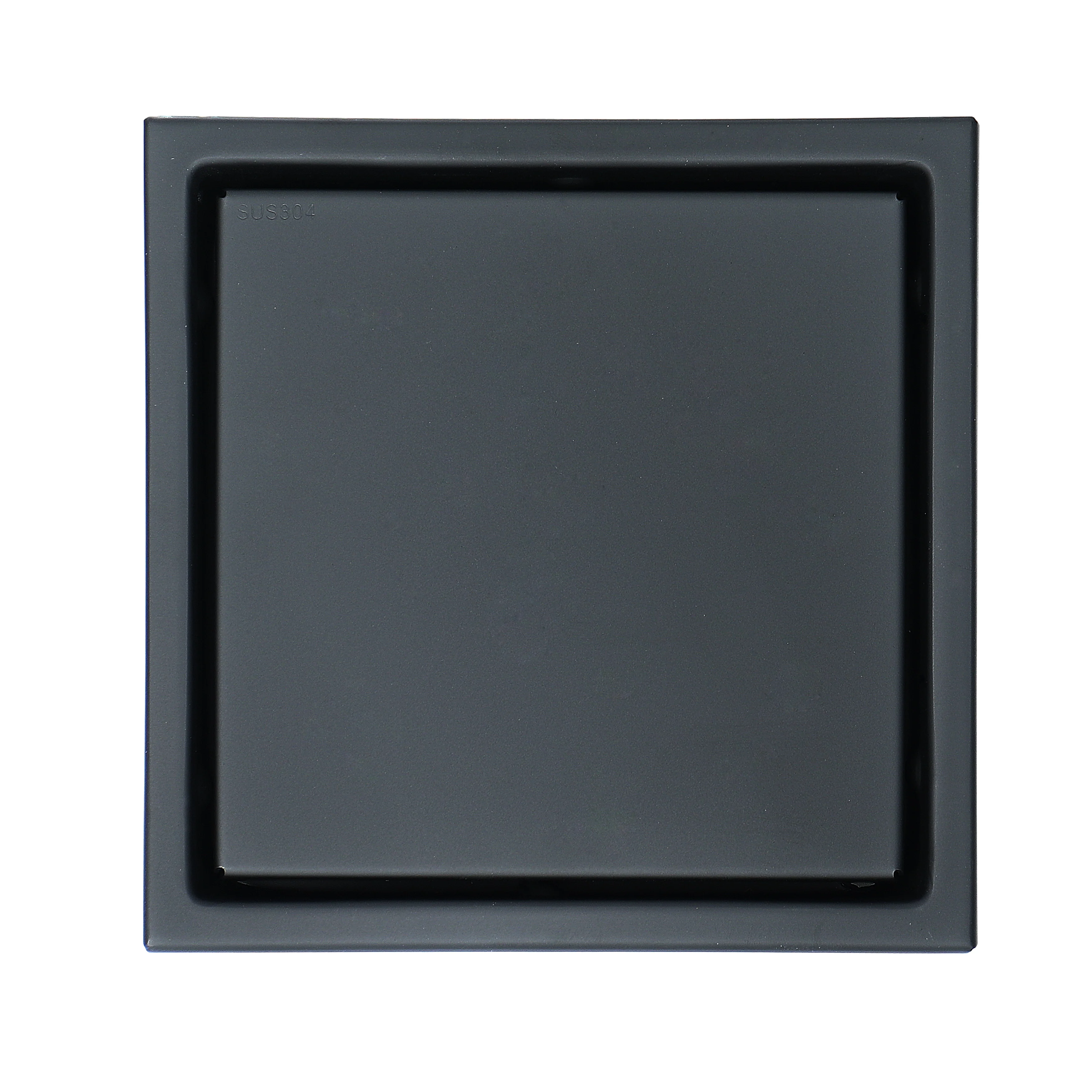 Matte Black stainless floor drain 6x6inch - Image 3