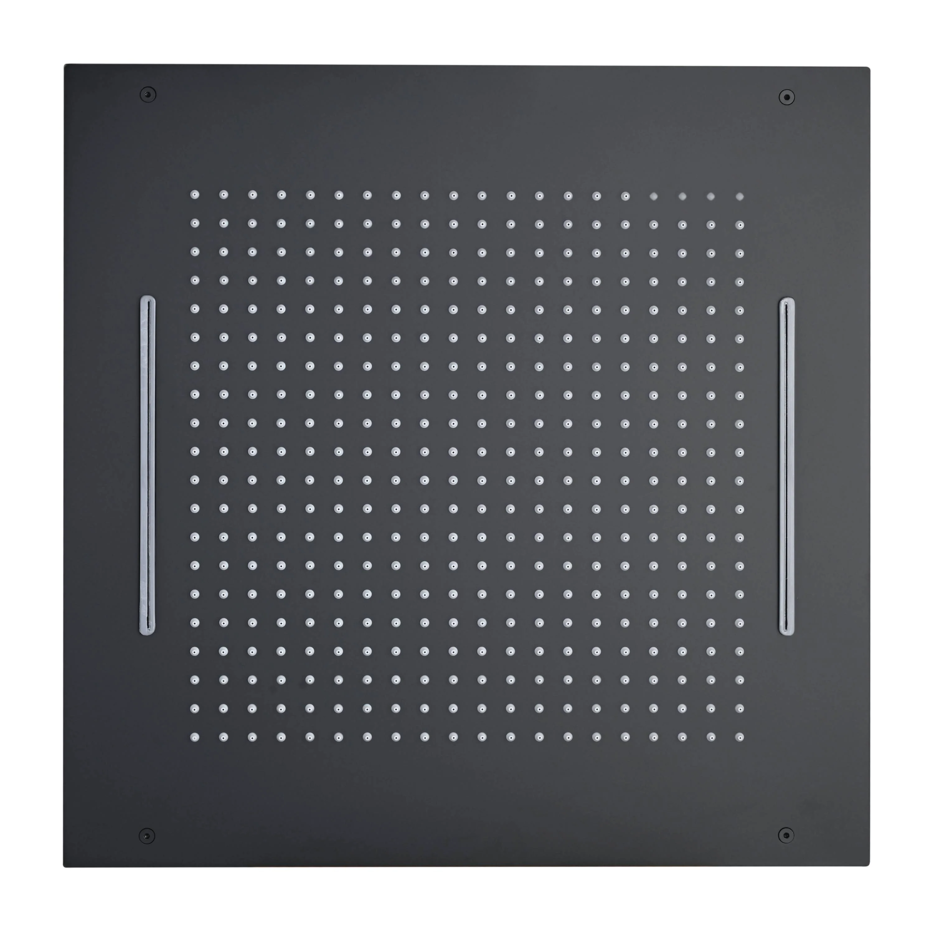 Flushed Mounted Matte Black Or Brushed Nickel Or Brushed Gold 20-Inch Rainfall Waterfall Shower Head: Pure Elegance and Functionality - Image 11