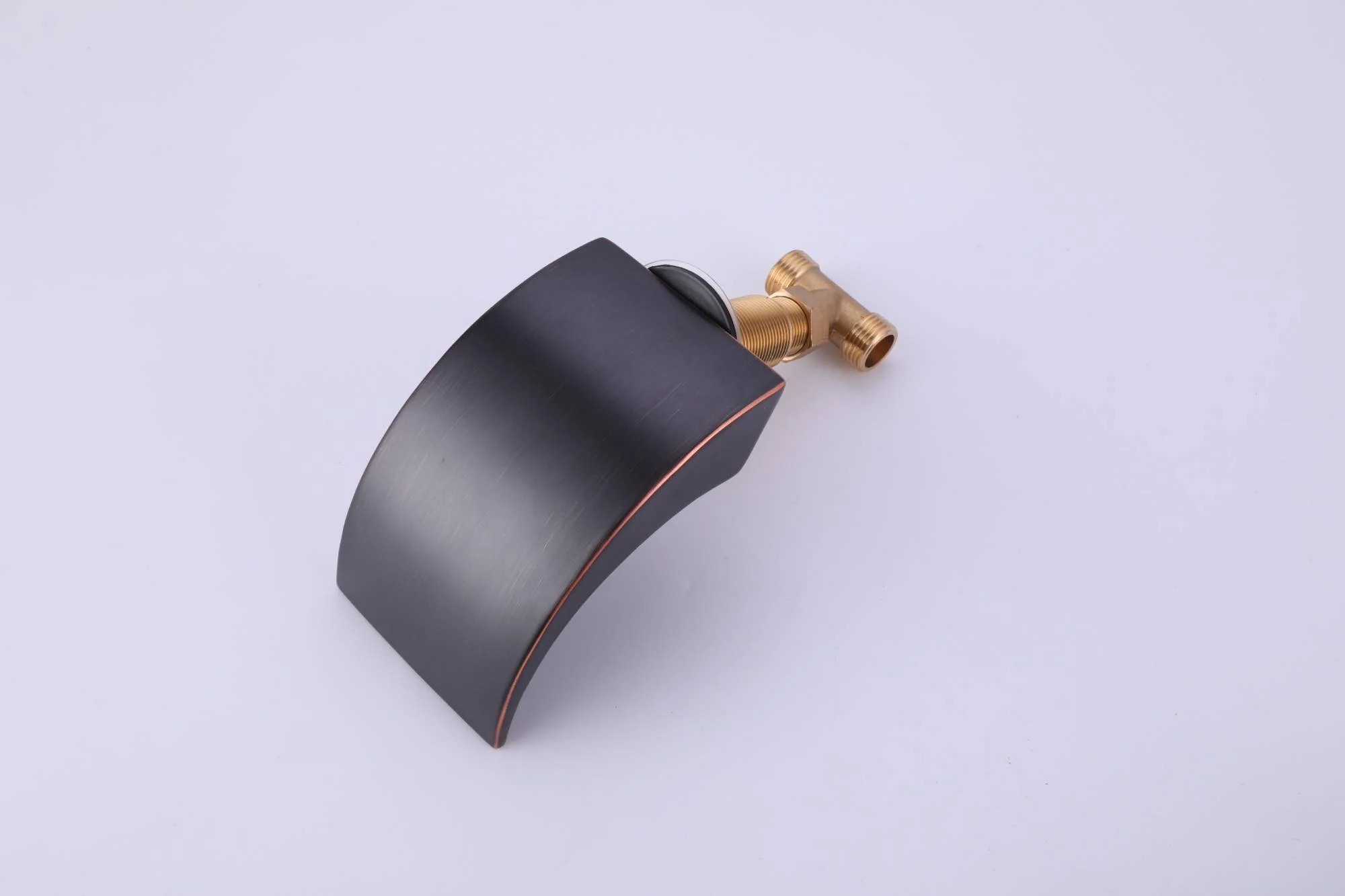 Oil Rubbed Bronze or Brushed Gold or Matte Black Waterfall Bathroom Sink Faucet with Pop-Up Drain - Image 5