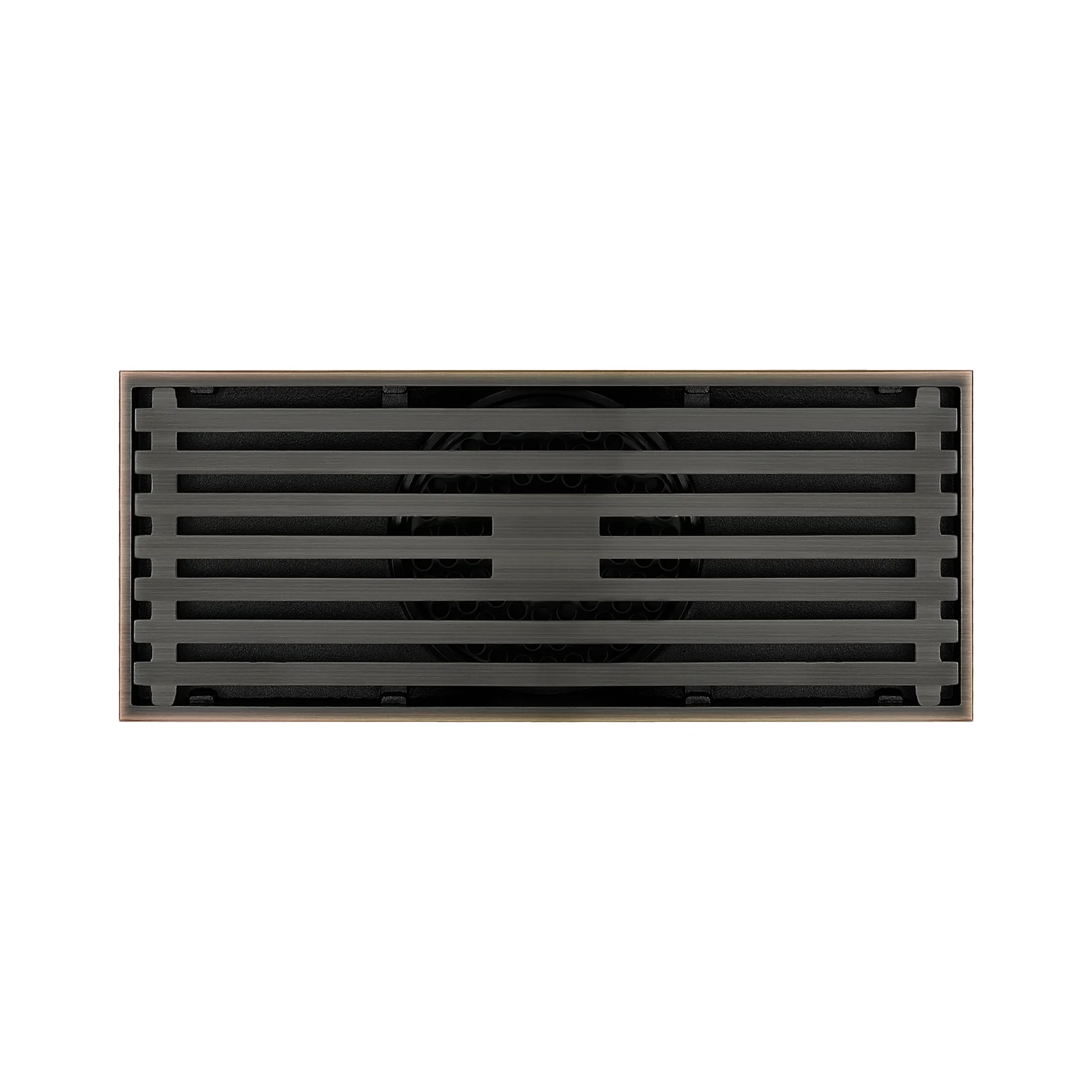 Oil rubbered bronze brass shower drain 4 or 8 inch  with ABS base - Image 11
