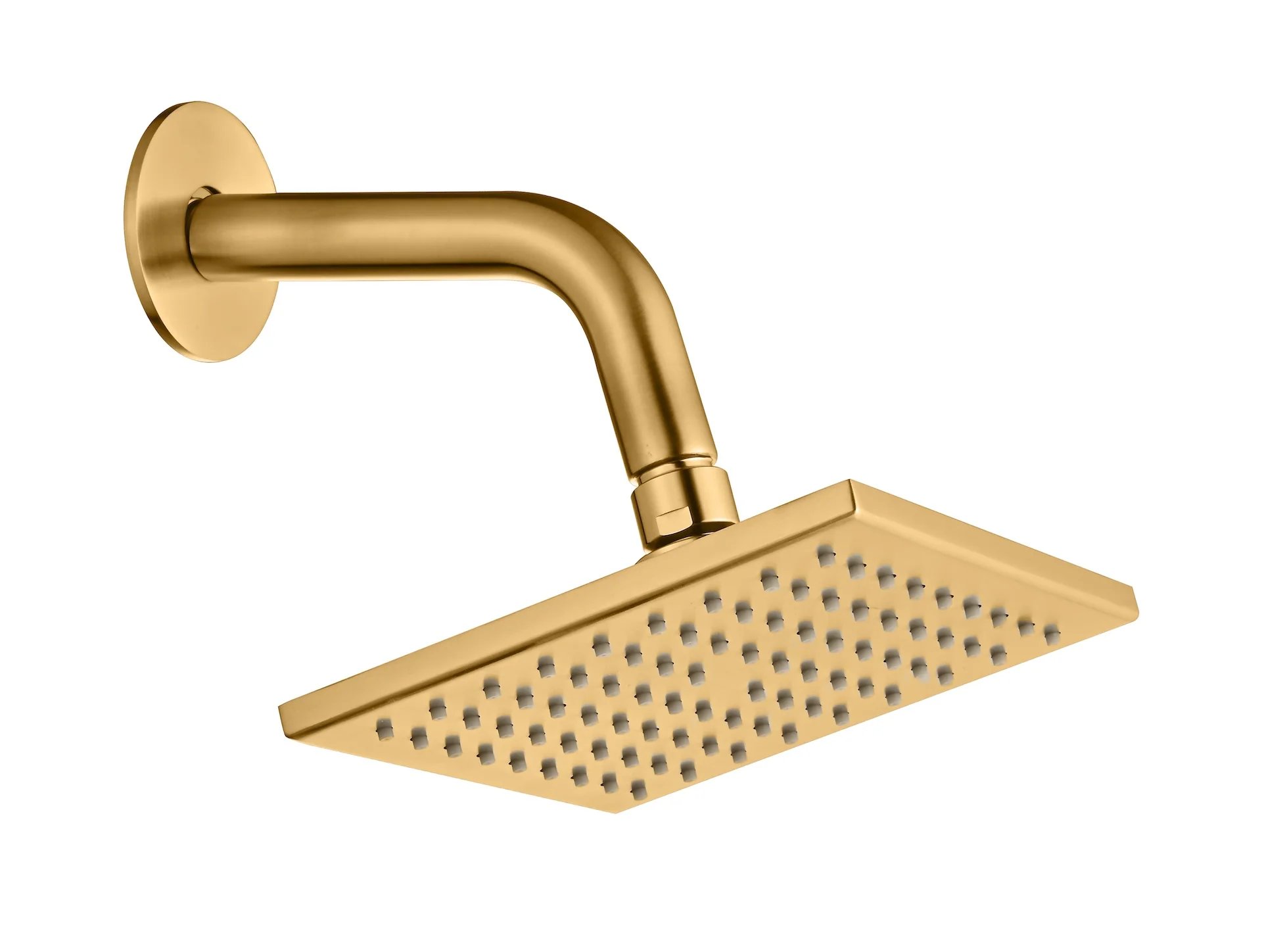 4-Way Thermostatic Shower System with 12" Rainfall Head, 6 Body Jets, Hand Shower & Slide Bar, Available in Champagne Bronze / Brushed Gold / Brushed Nickel - Image 7