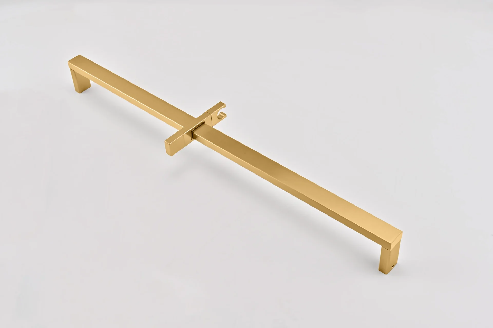 4-Way Thermostatic Shower System with 12" Rainfall Head, 6 Body Jets, Hand Shower & Slide Bar, Available in Champagne Bronze / Brushed Gold / Brushed Nickel - Image 9