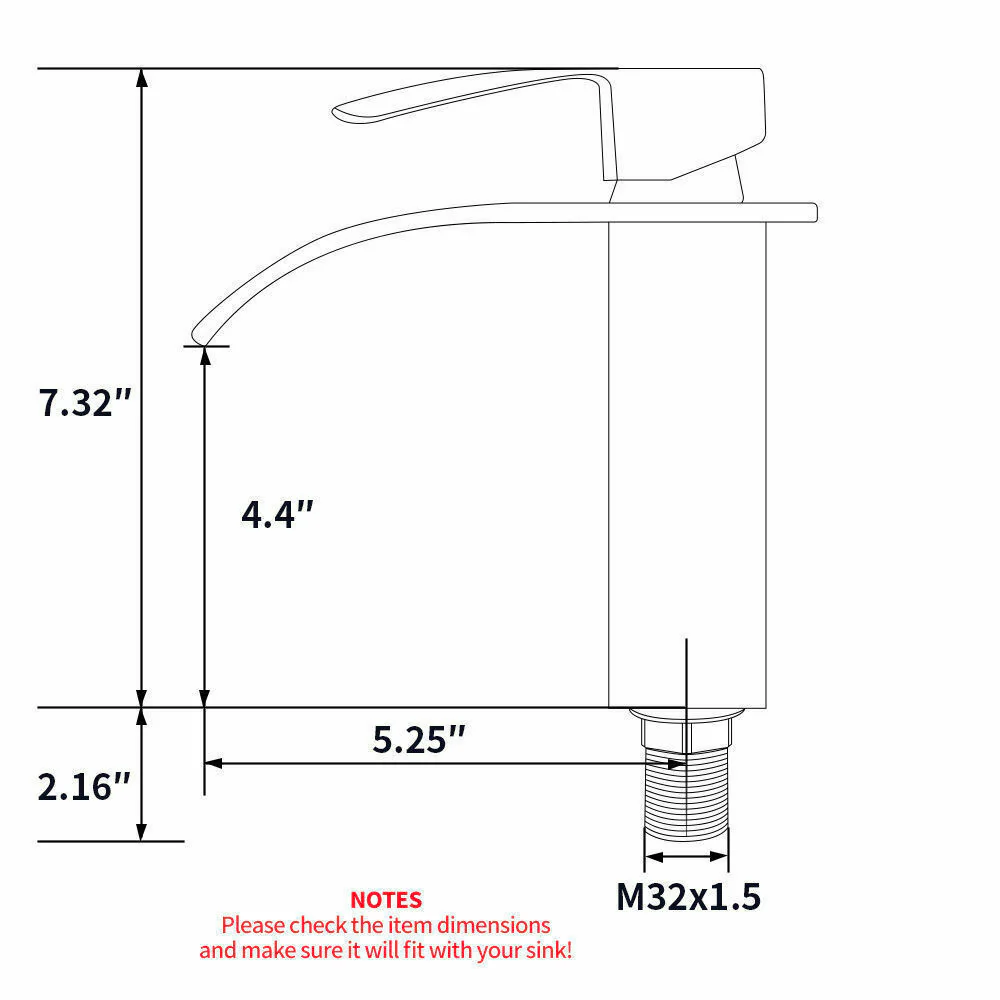 Brushed nickel or matte black or brushed gold waterfall Bathroom Faucet brass with plate and brass pop up drain - Image 5