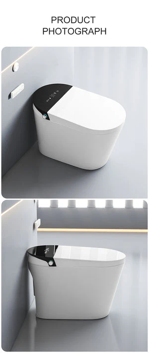 Experience Luxury and Convenience with our Smart Toilet Bidet Elongated Seat - Unlimited Warm Water, Wand Cleaning, Remote Control, and Night Ligh - Image 20