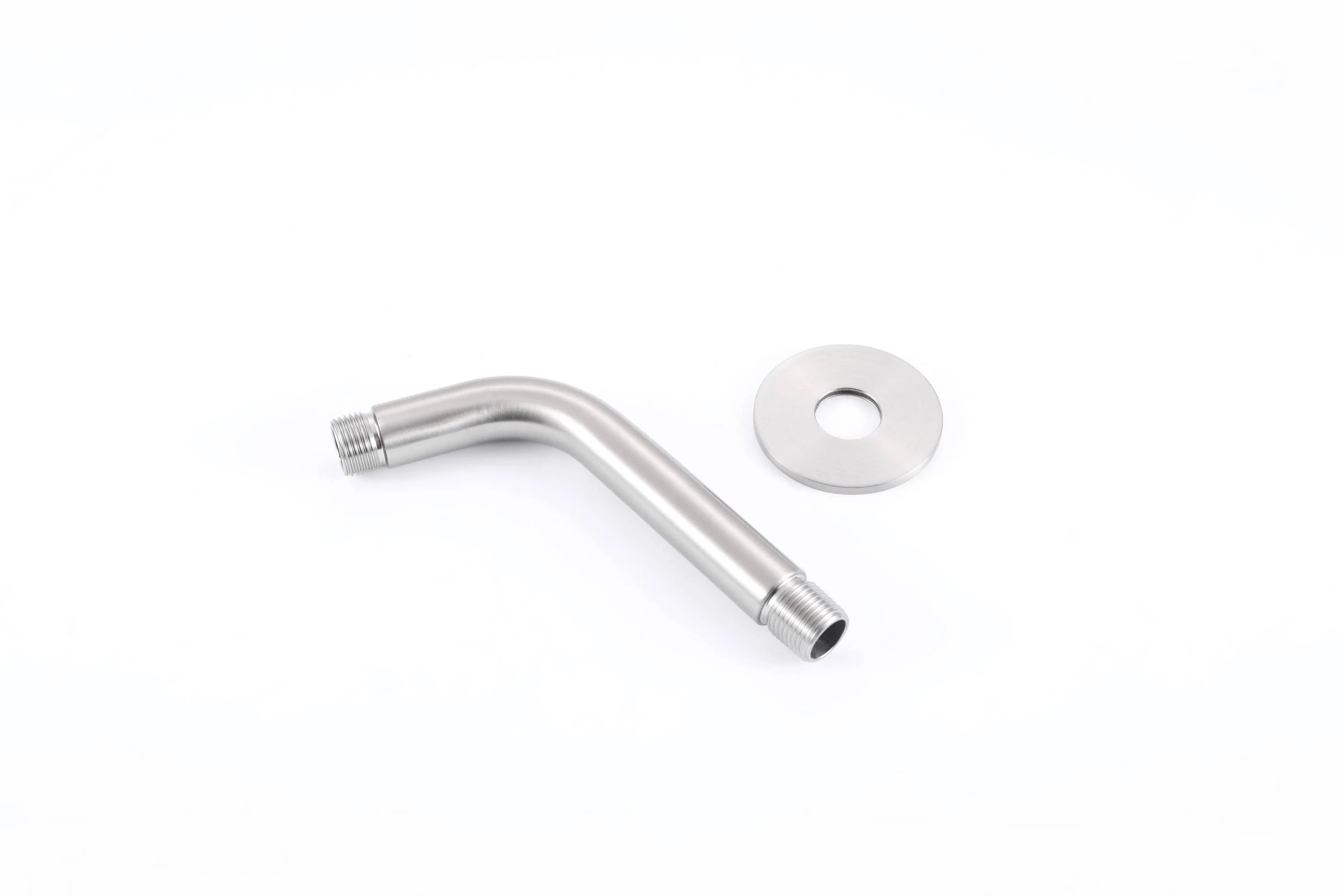 Brushed Nickel 4-Way Thermostatic Ceiling Mount Shower System with Dual Functionality - Image 17
